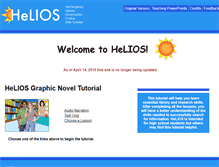 Tablet Screenshot of helios.weber.edu