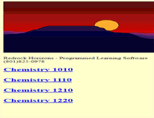 Tablet Screenshot of chemtutor.weber.edu